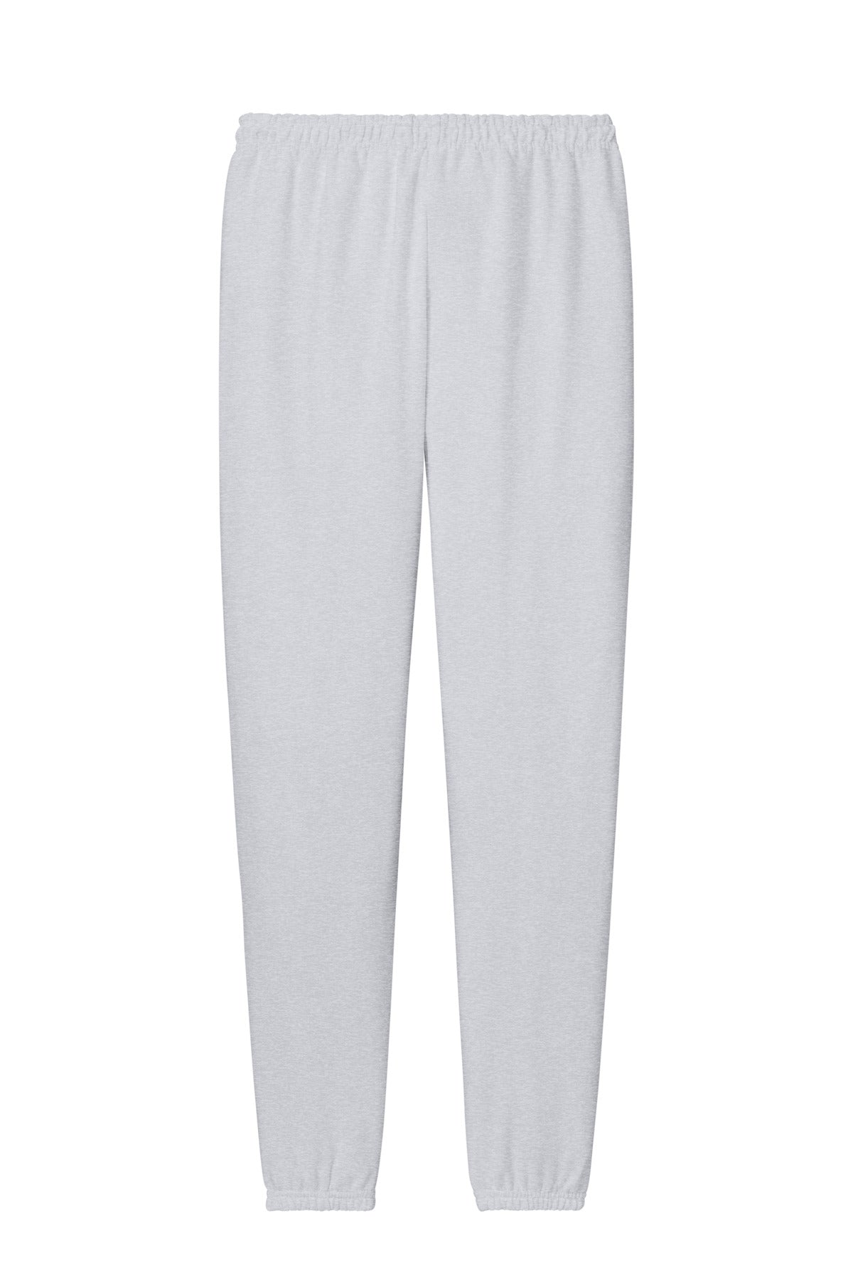 Rear View of Ash Gildan Heavy Blend Sweatpant. 18200