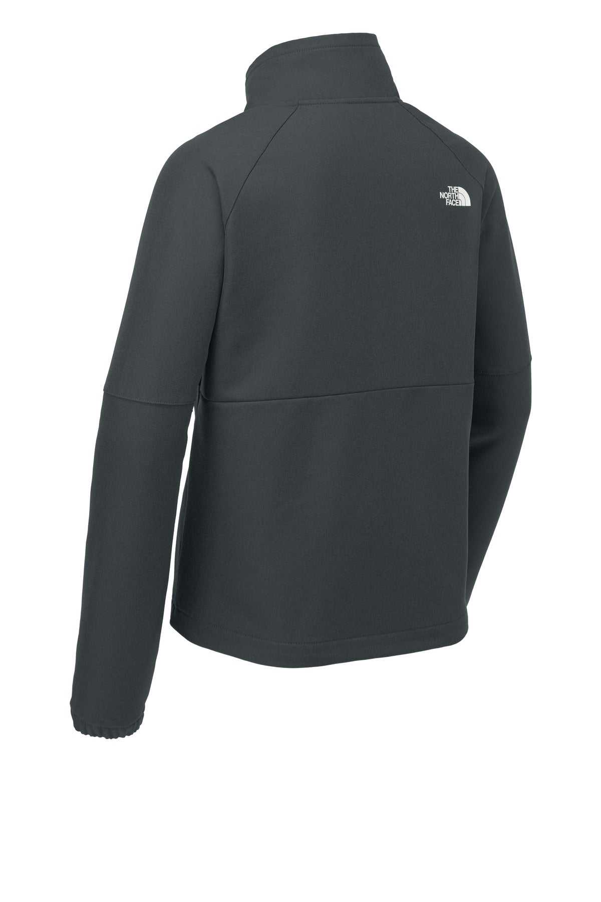 Rear View of AsphGyDkH The North Face Women's Barr Lake Soft Shell Jacket NF0A8C5C