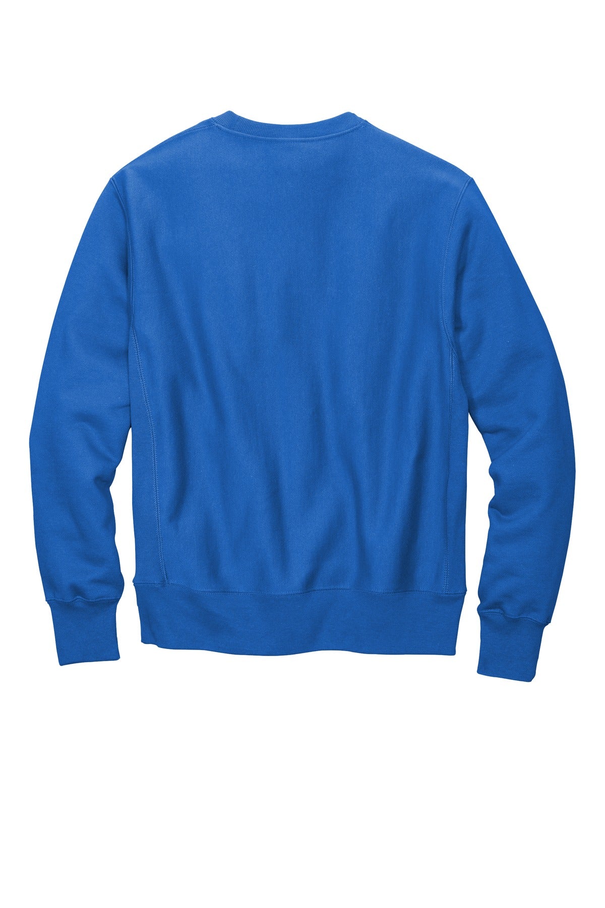 Rear View of AthlRoyal Champion Reverse Weave Crewneck Sweatshirt S149
