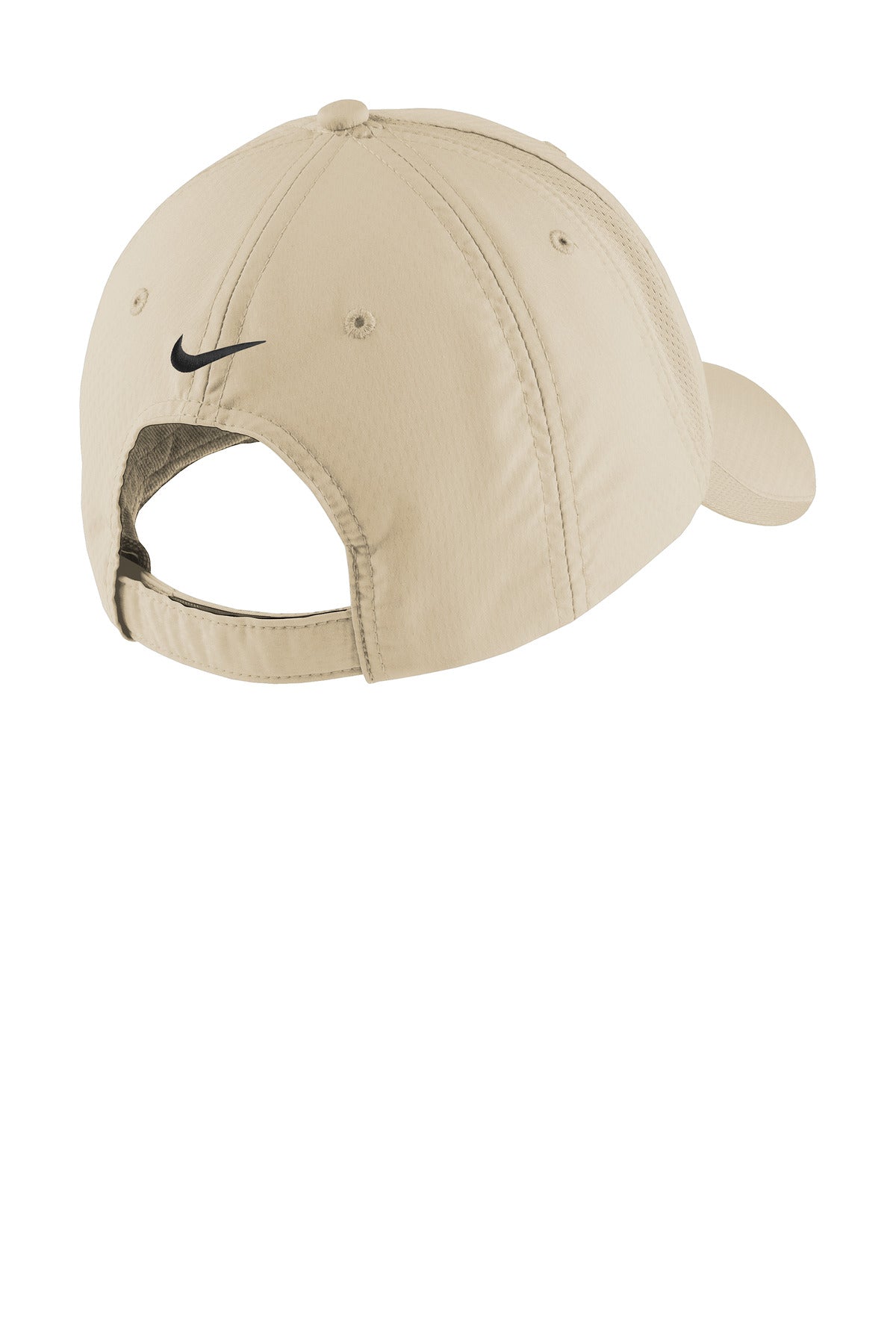 Rear View of Birch Nike Sphere Performance Cap NKFD9709