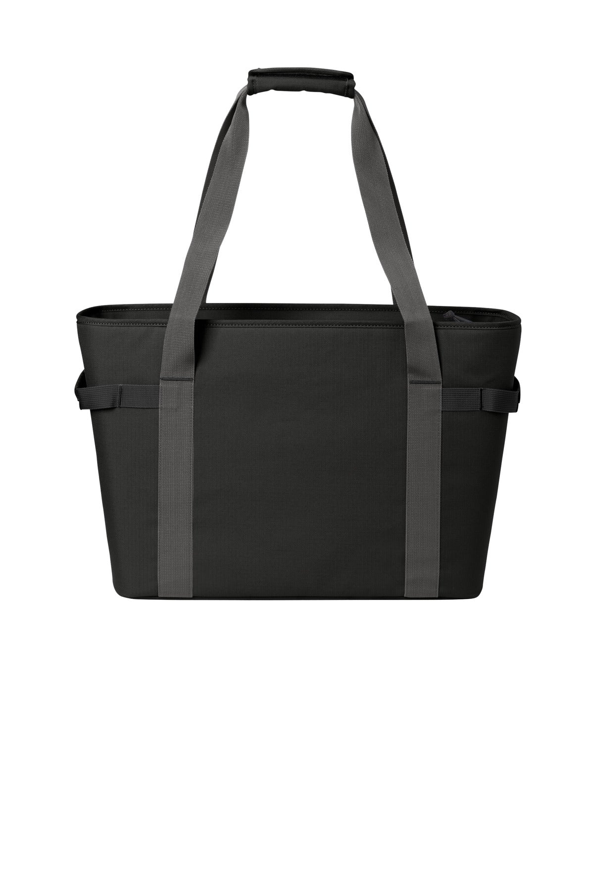 Rear View of Bk/GyStl Eddie Bauer Max Cool Tote Cooler EB801