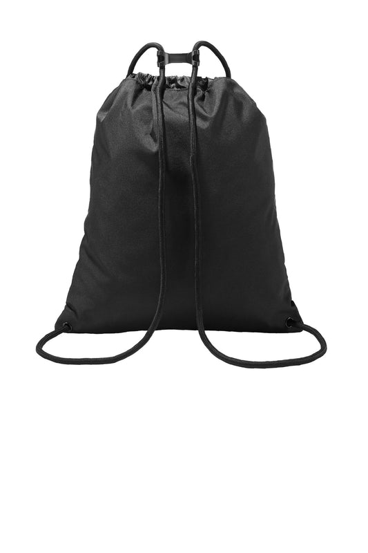 Rear View of Black New Era Game Day Cinch NEB600