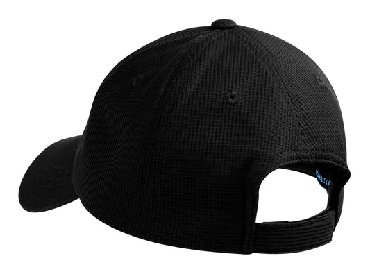 Rear View of Black Port Authority Cool Release Cap. C874