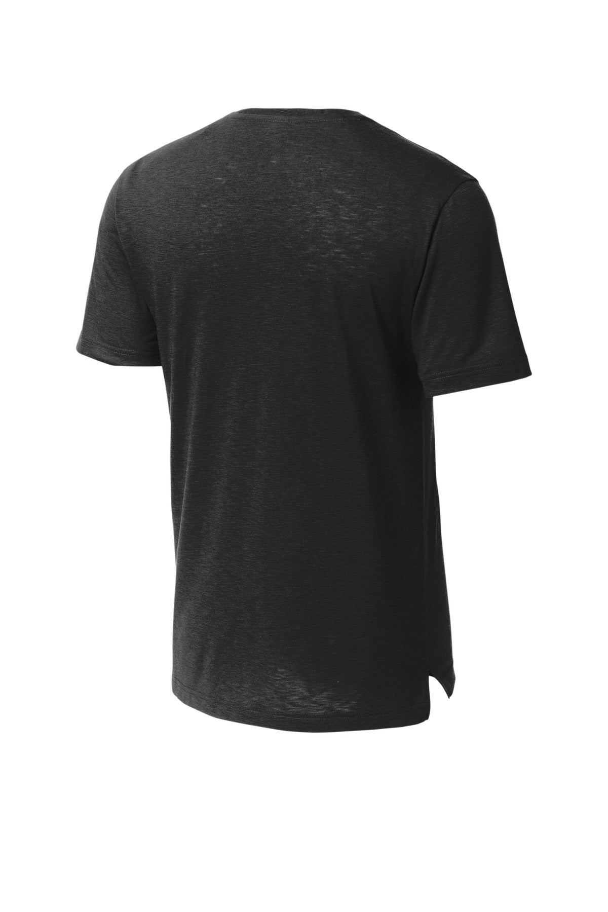 Rear View of Black Sport-Tek PosiCharge Strive Tee. ST430