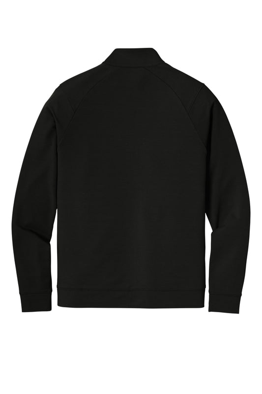 Rear View of Black Sport-Tek Sport-Wick Flex Fleece Full-Zip. ST560