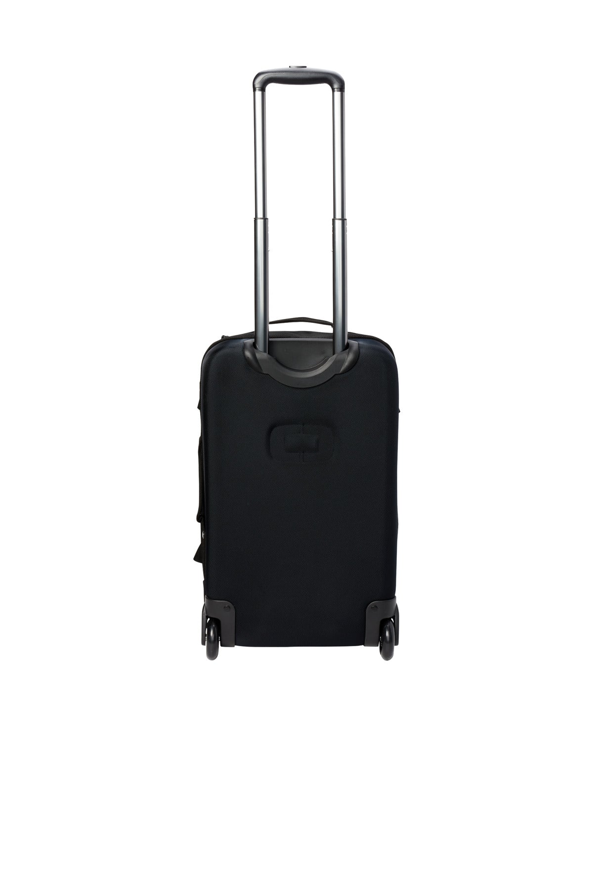 Rear View of Blacktop OGIO Passage Wheeled Carry-On Duffel 98002