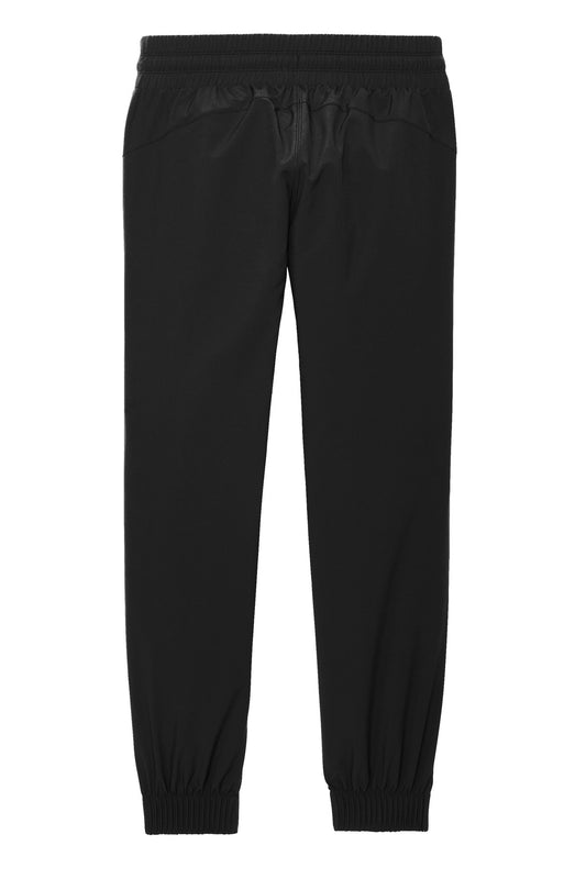 Rear View of Blacktop OGIO Women's Connection Jogger LOG707