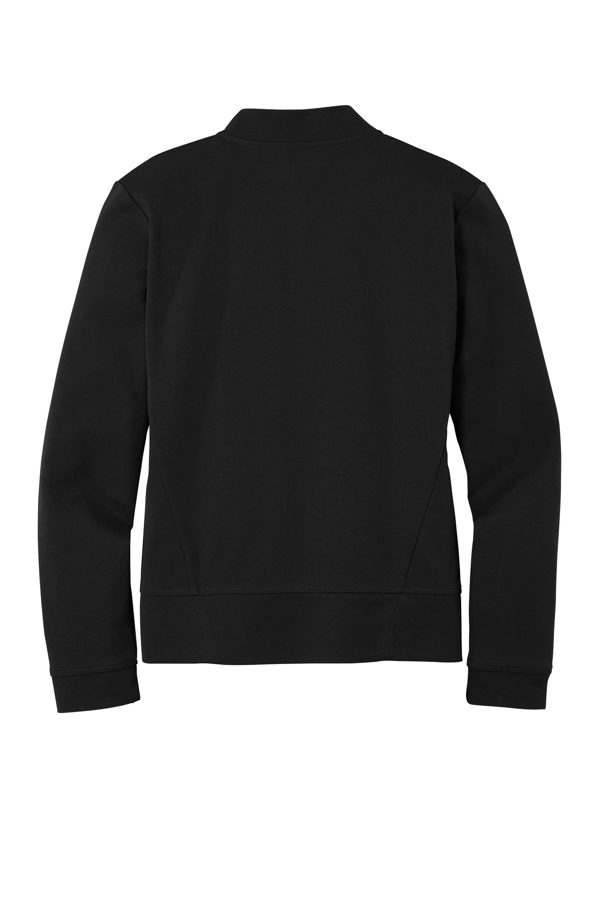 Rear View of Blacktop OGIO Women's Hinge Full-Zip. LOG820