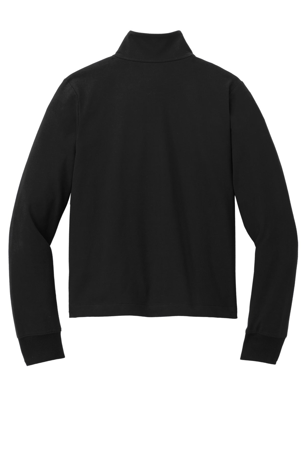 Rear View of Blacktop OGIO Women's Outstretch Full-Zip LOG830