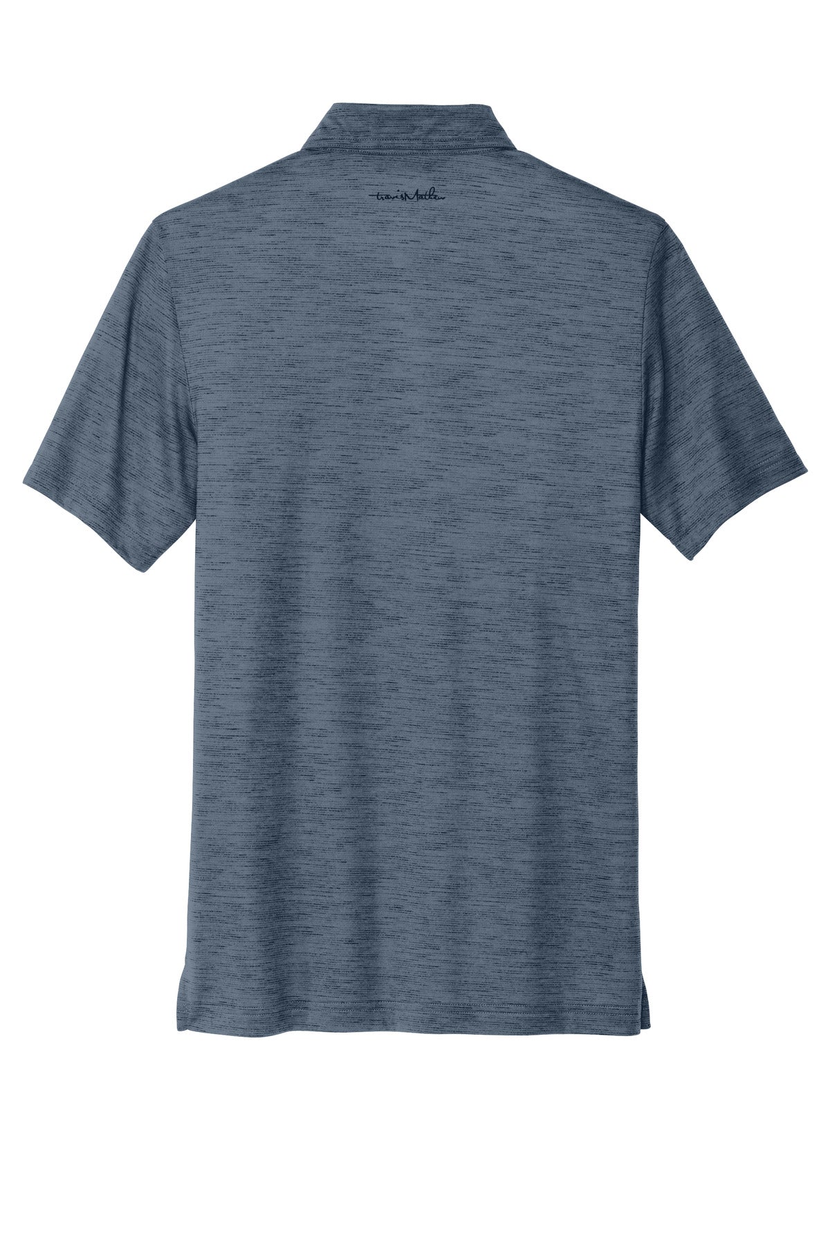 Rear View of BlueNights TravisMathew Auckland Slub Polo TM1MW451