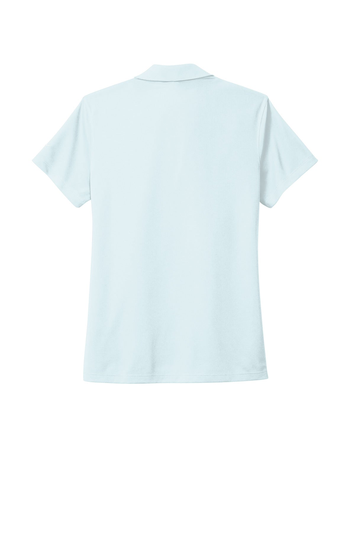 Rear View of BlueTint Nike Women's Dri-FIT Micro Pique 2.0 Polo NKDC1991