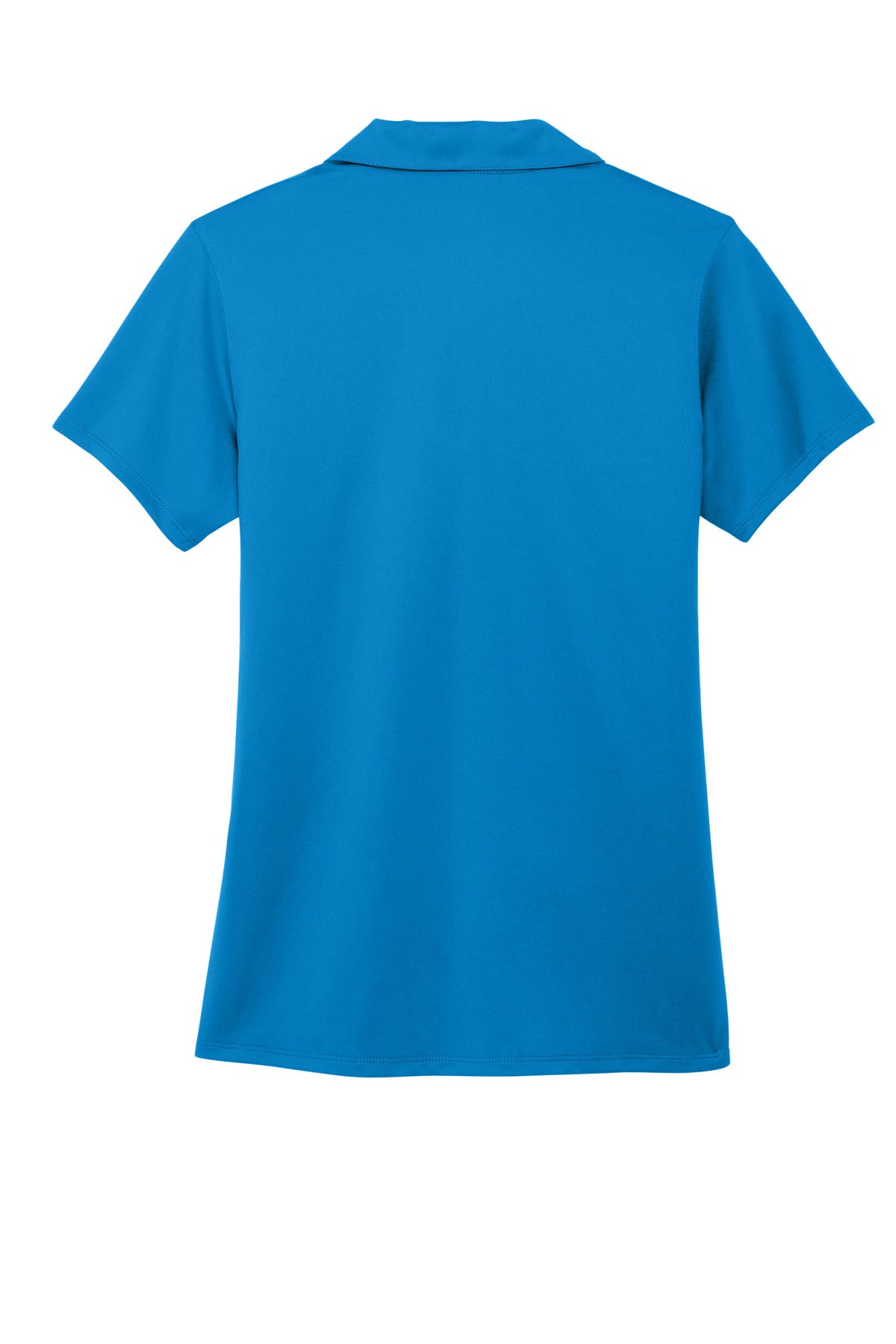 Rear View of BrillBlue Port Authority Women's Performance Staff Polo LK398