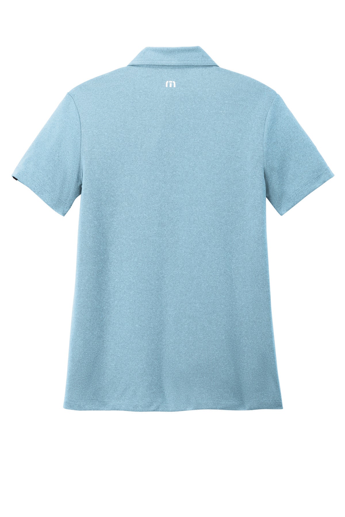Rear View of BrillBluHt TravisMathew Women's Coto Performance Polo TM1WX002