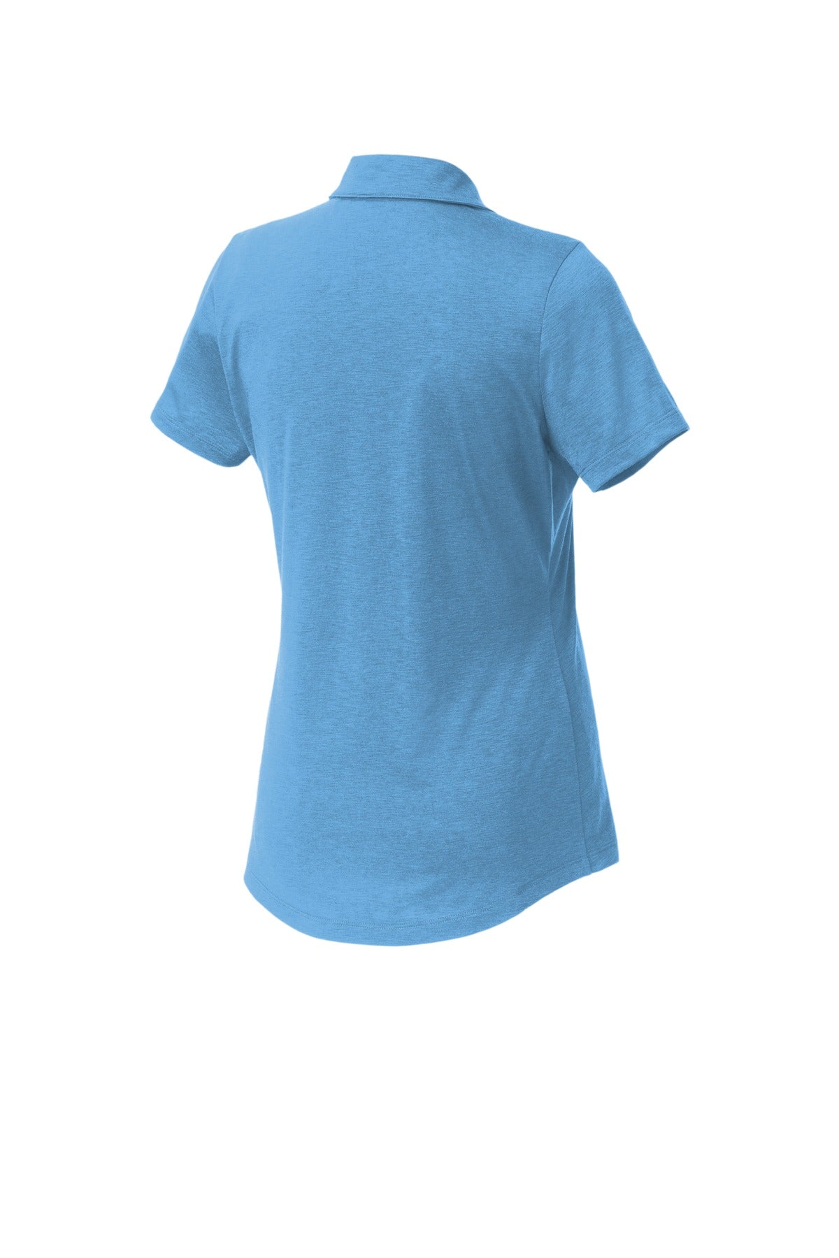 Rear View of CarolinaBl Sport-Tek Women's PosiCharge Strive Polo. LST530