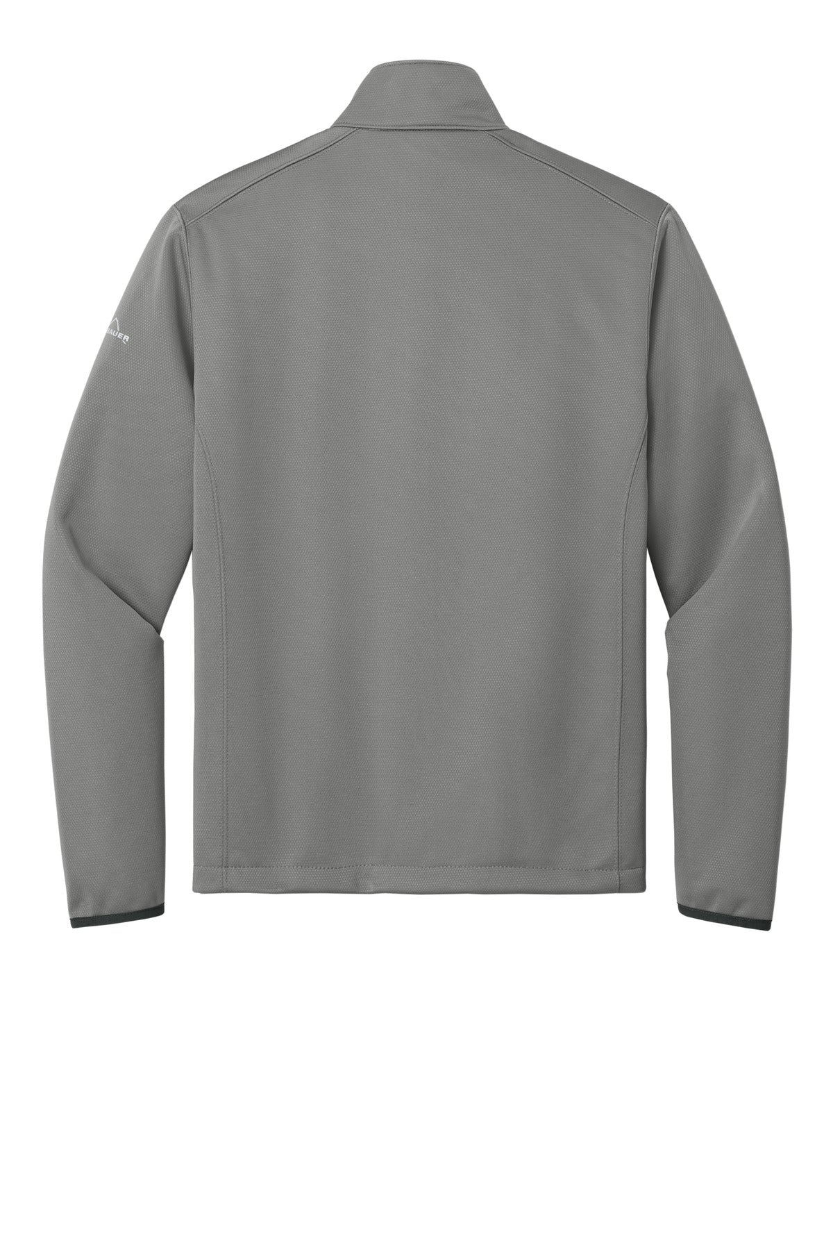 Rear View of Chrome Eddie Bauer Weather-Resist Soft Shell Jacket. EB538