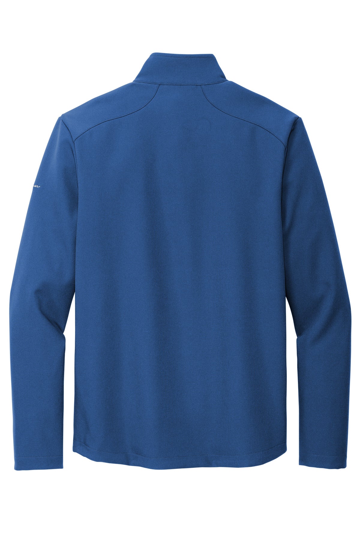 Rear View of CobaltBl Eddie Bauer Stretch Soft Shell Jacket EB544