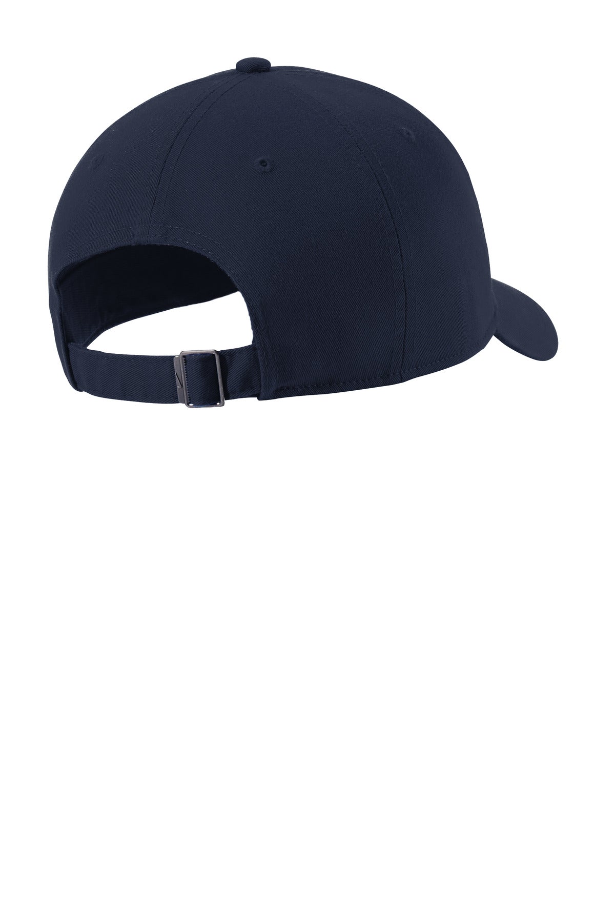 Rear View of ColNavy Nike Heritage Cotton Twill Cap NKFB5677