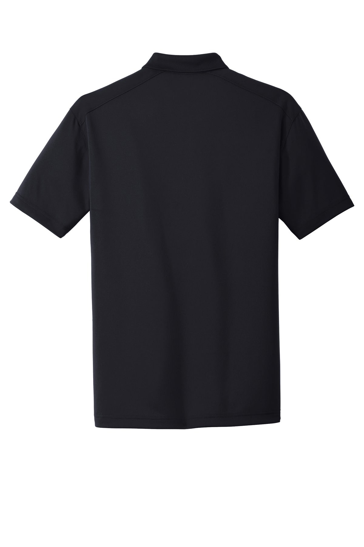 Rear View of Dark Navy CornerStone Tall Select Lightweight Snag-Proof Polo TLCS418
