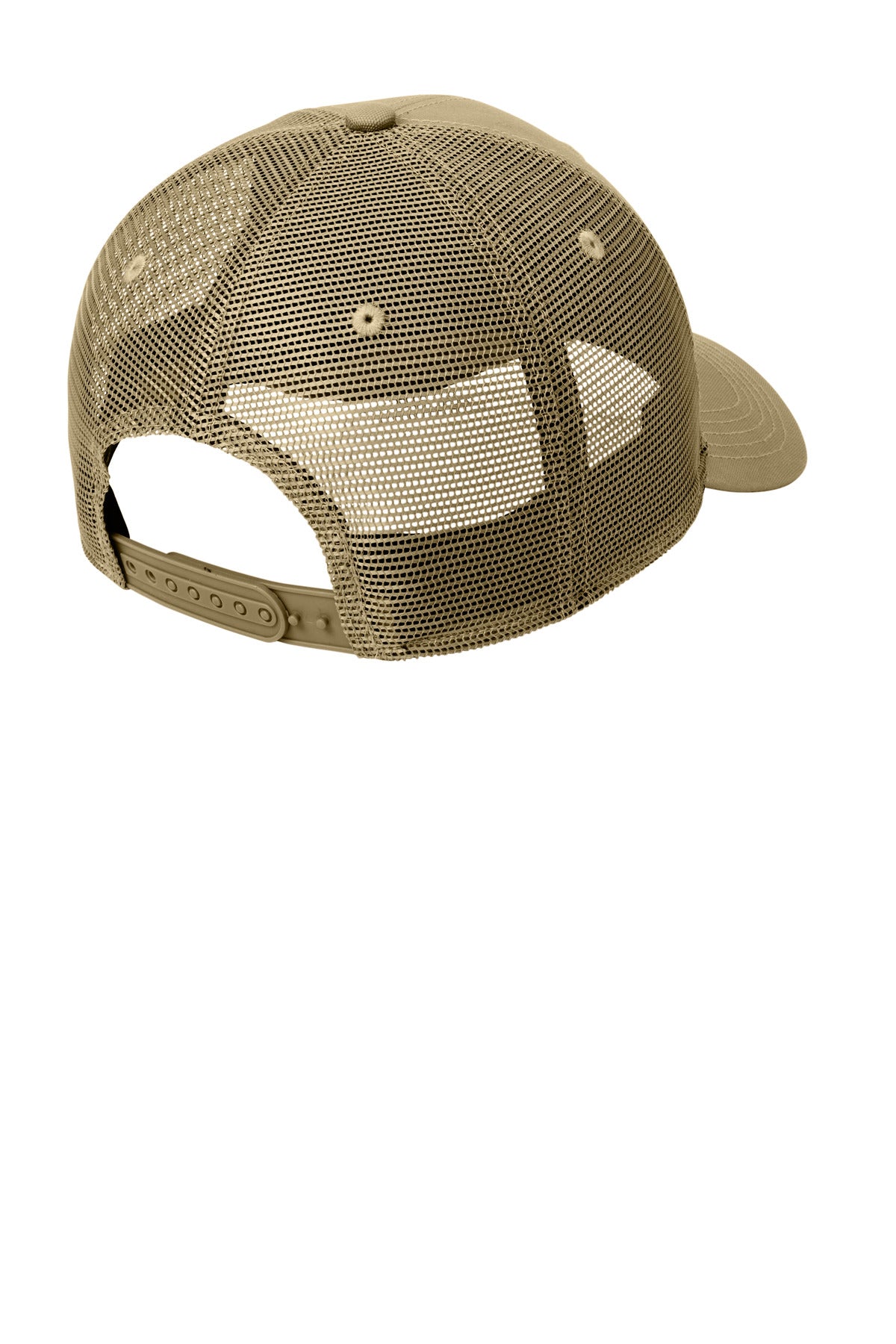 Rear View of DarkKhaki Carhartt Rugged Professional Series Cap CT106687