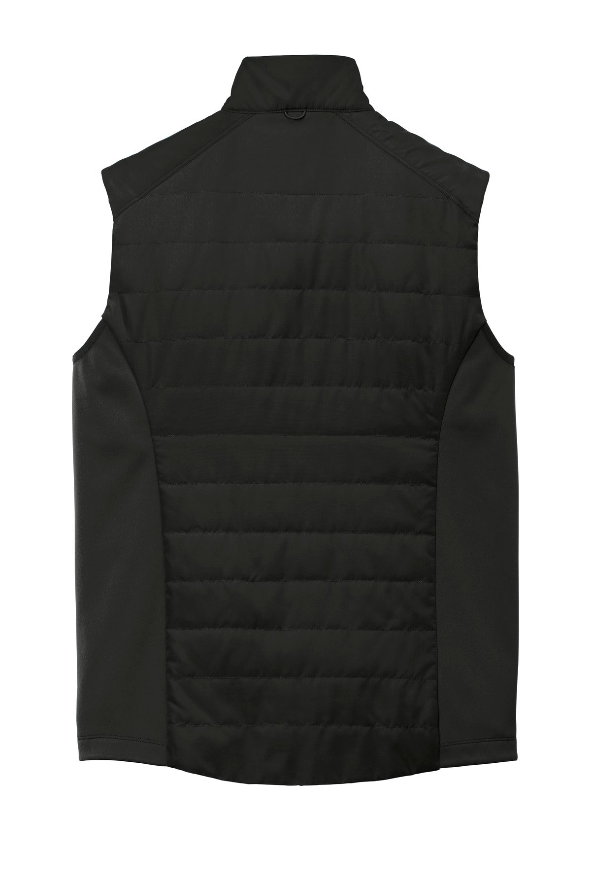 Rear View of Deep Black Port Authority Collective Insulated Vest. J903