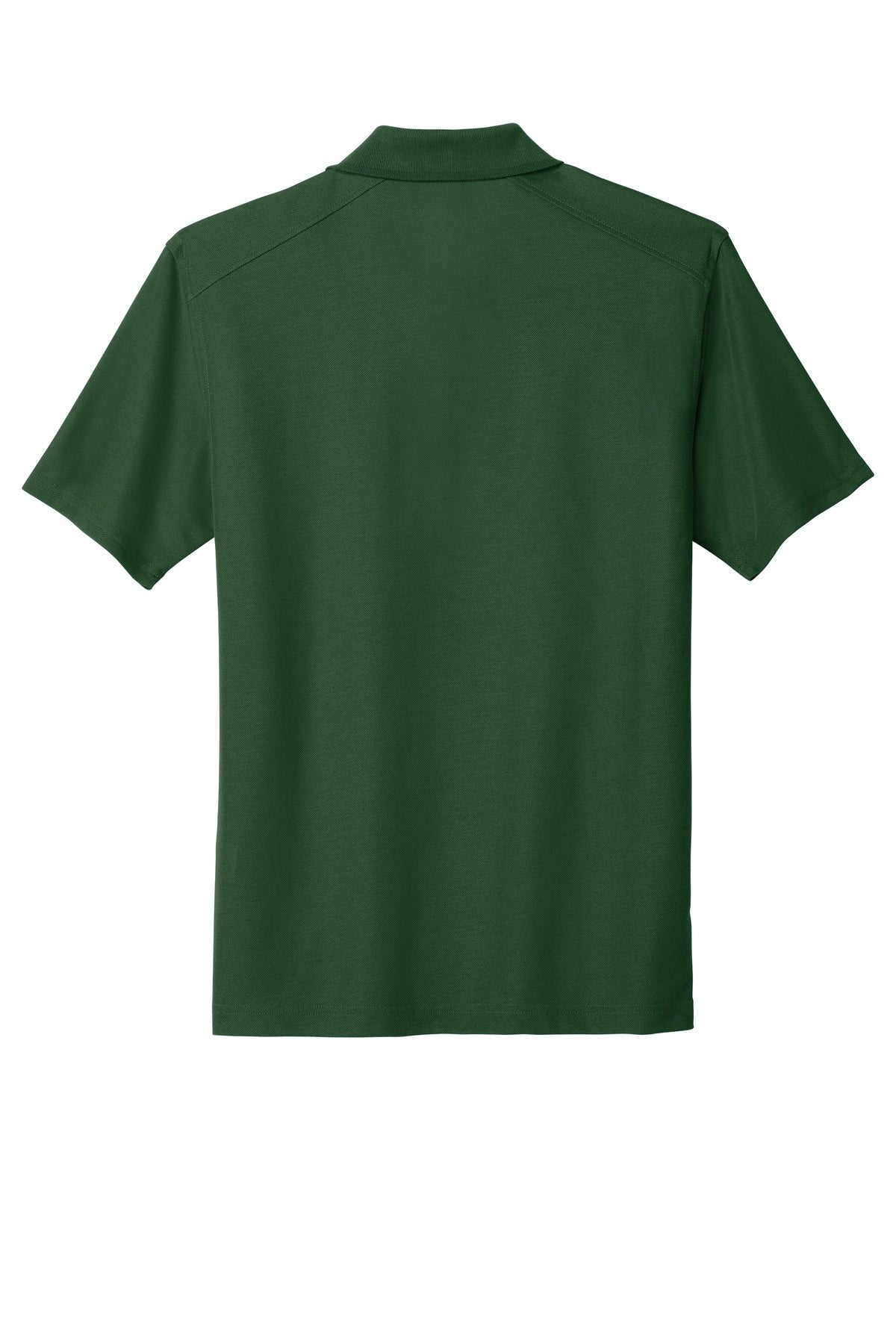 Rear View of Deep Forest Gn Port Authority EZPerformance Pique Polo. K600