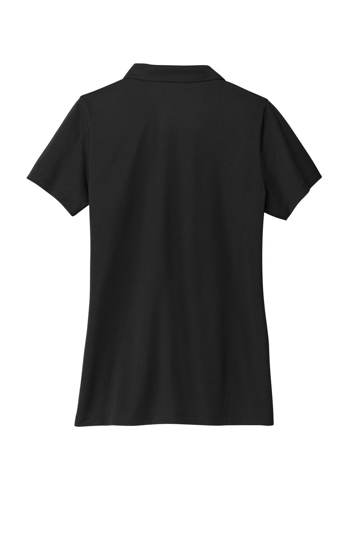 Rear View of DeepBlack Port Authority Women's C-FREE Performance Polo LK863