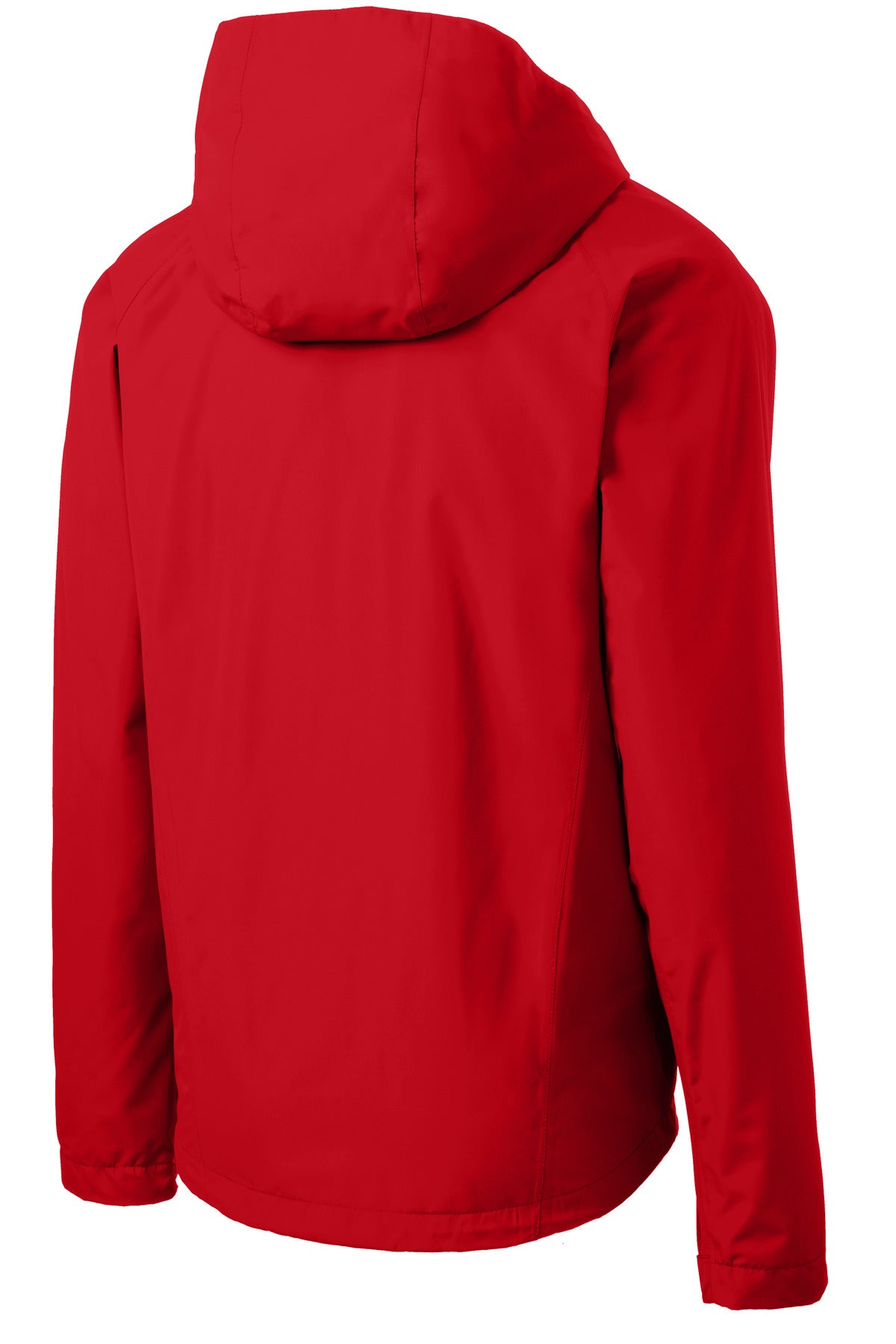 Rear View of DeepRed Port Authority Torrent Waterproof Jacket. J333
