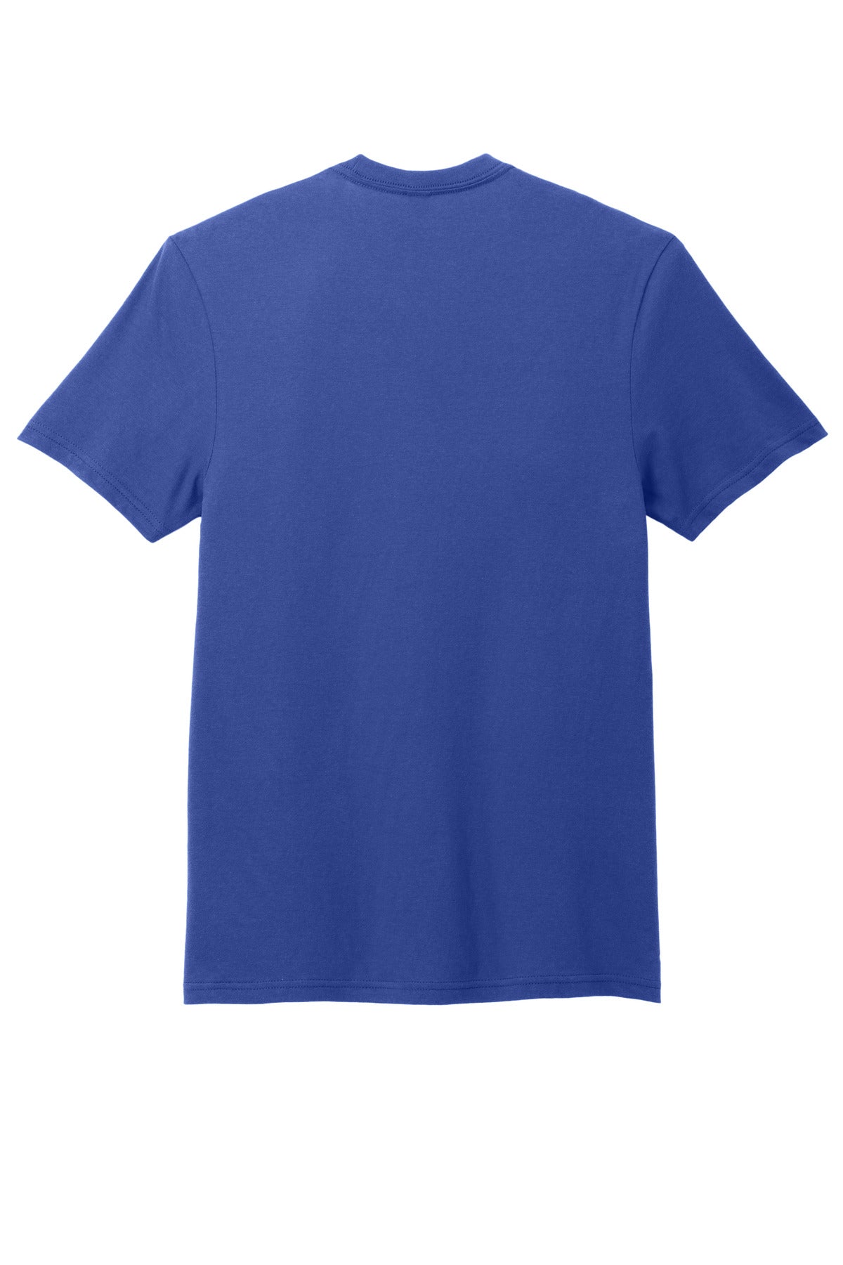 Rear View of DeepRoyal District Very Important Tee with Pocket. DT6000P