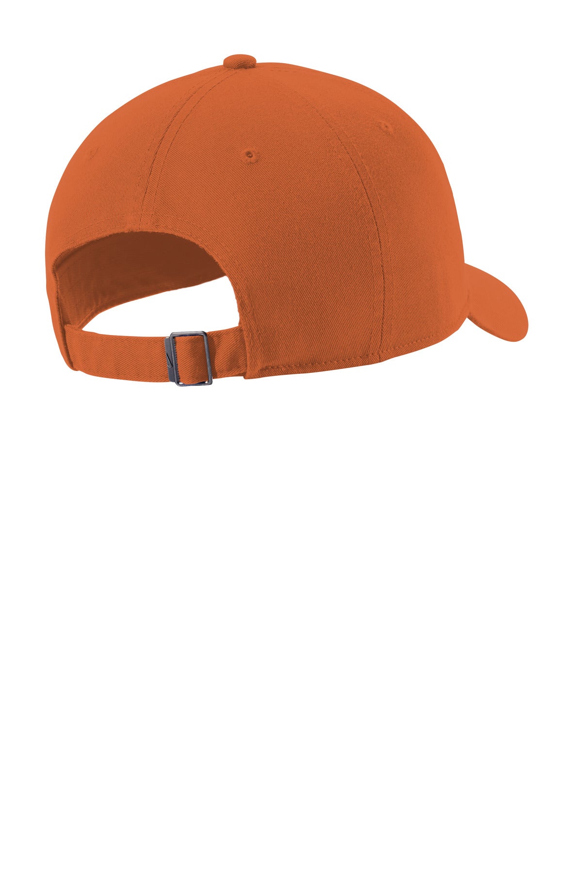 Rear View of DesertOrng Nike Heritage Cotton Twill Cap NKFB5677