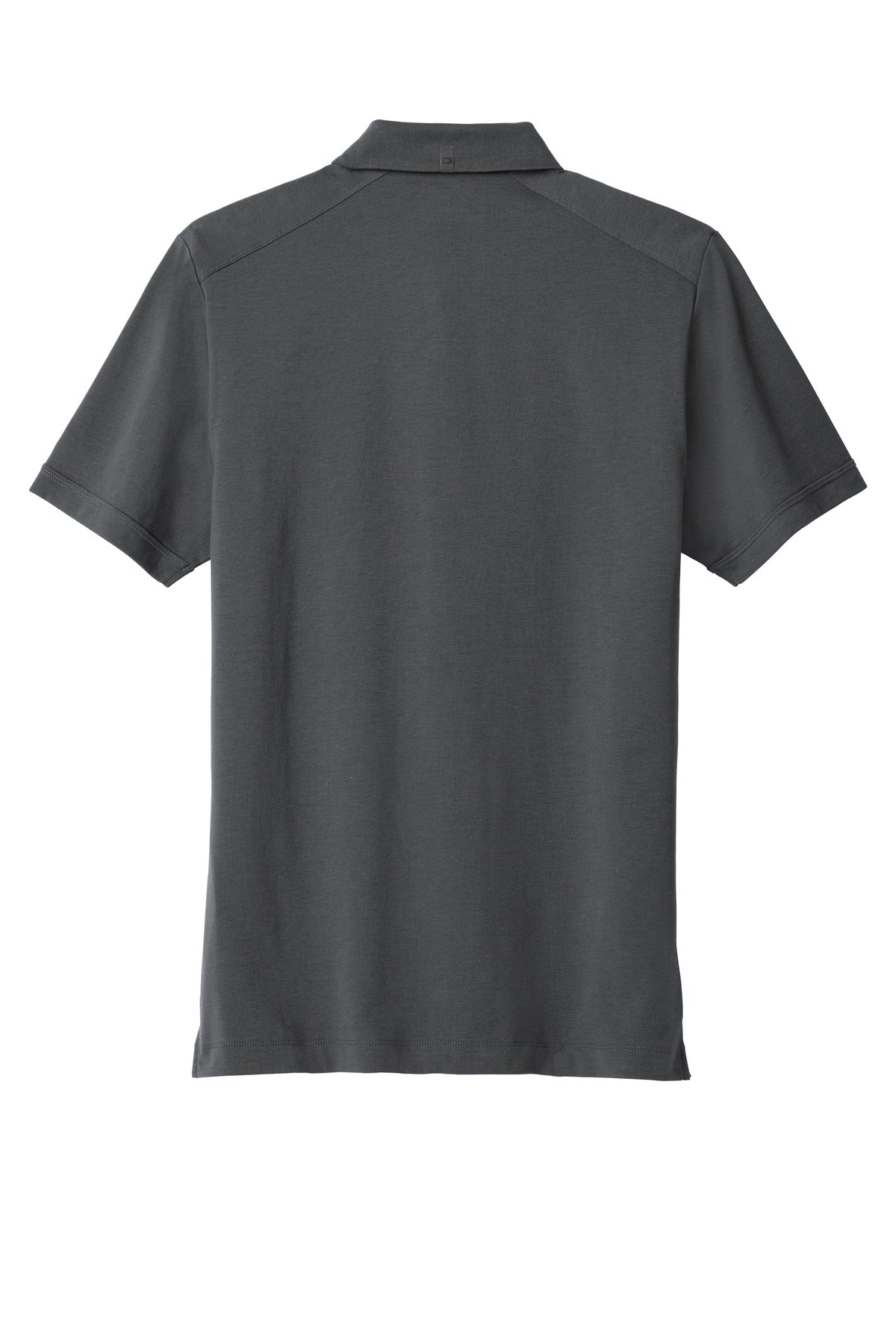 Rear View of Diesel Grey OGIO Limit Polo. OG138