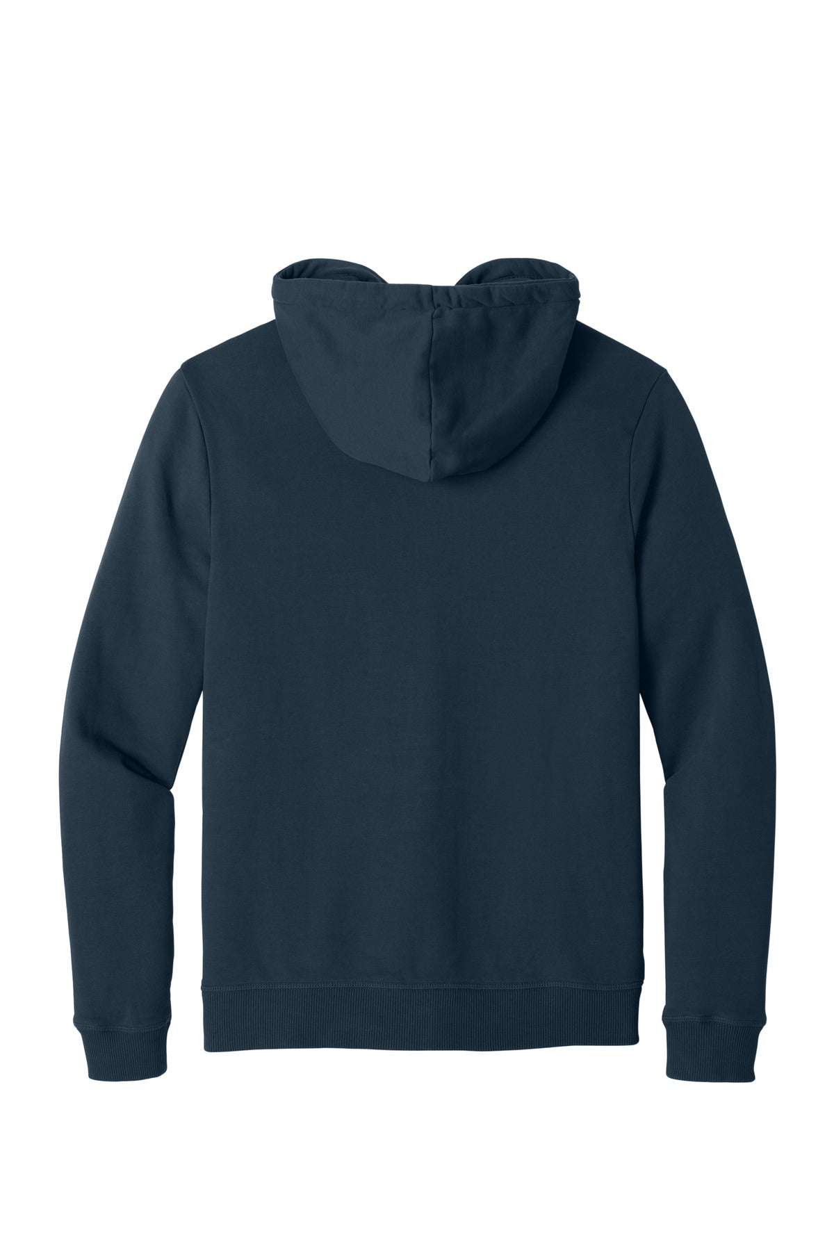 Rear View of DressBlue LIMITED EDITION tentree Organic Cotton Fleece Full-Zip Hoodie TTCM4367