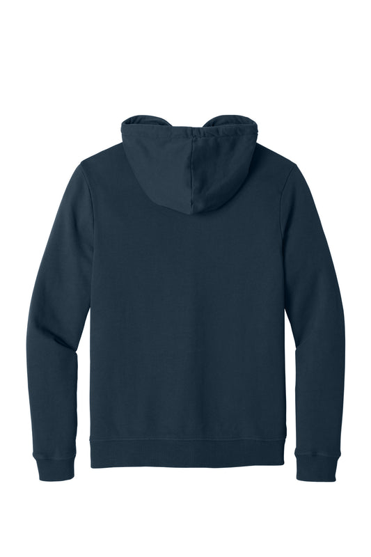 Rear View of DressBlue LIMITED EDITION tentree Organic Cotton Fleece Full-Zip Hoodie TTCM4367
