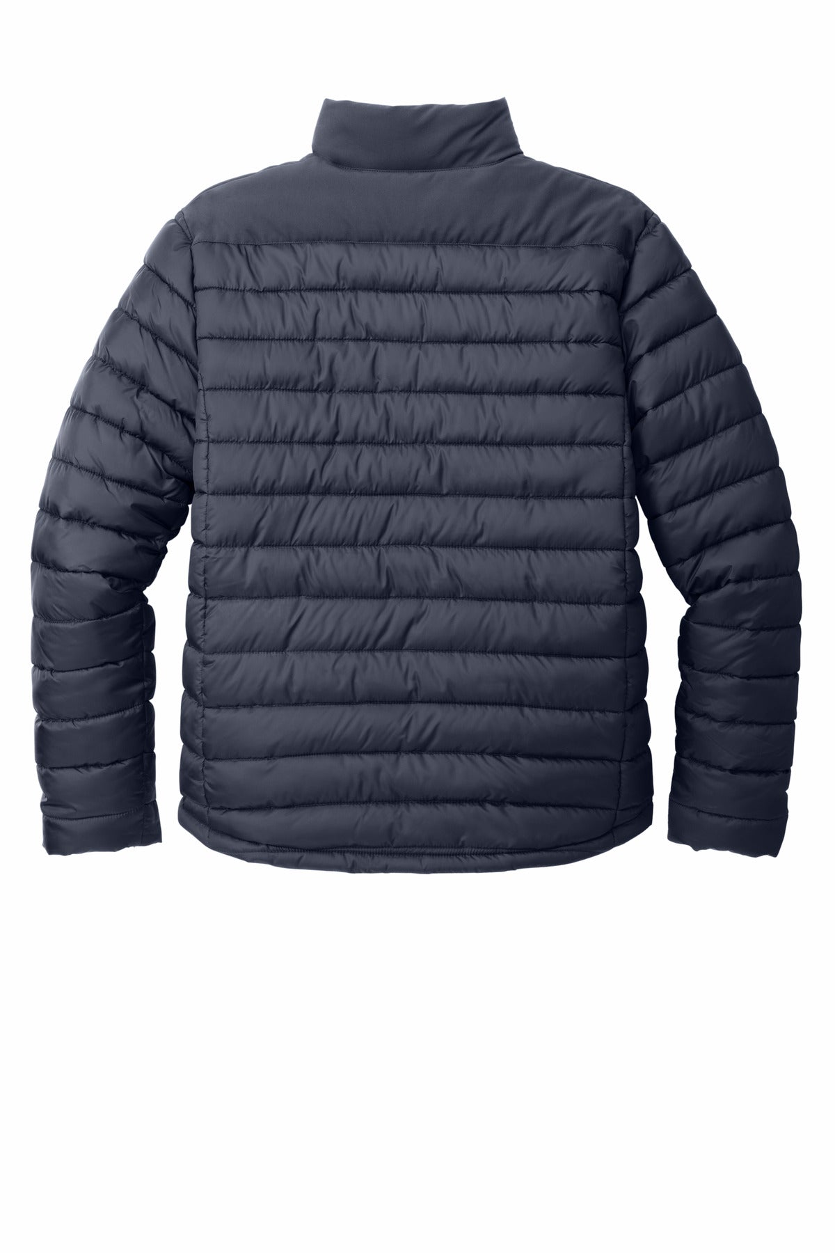 Rear View of DsBlNavy Port Authority Horizon Puffy Jacket J364