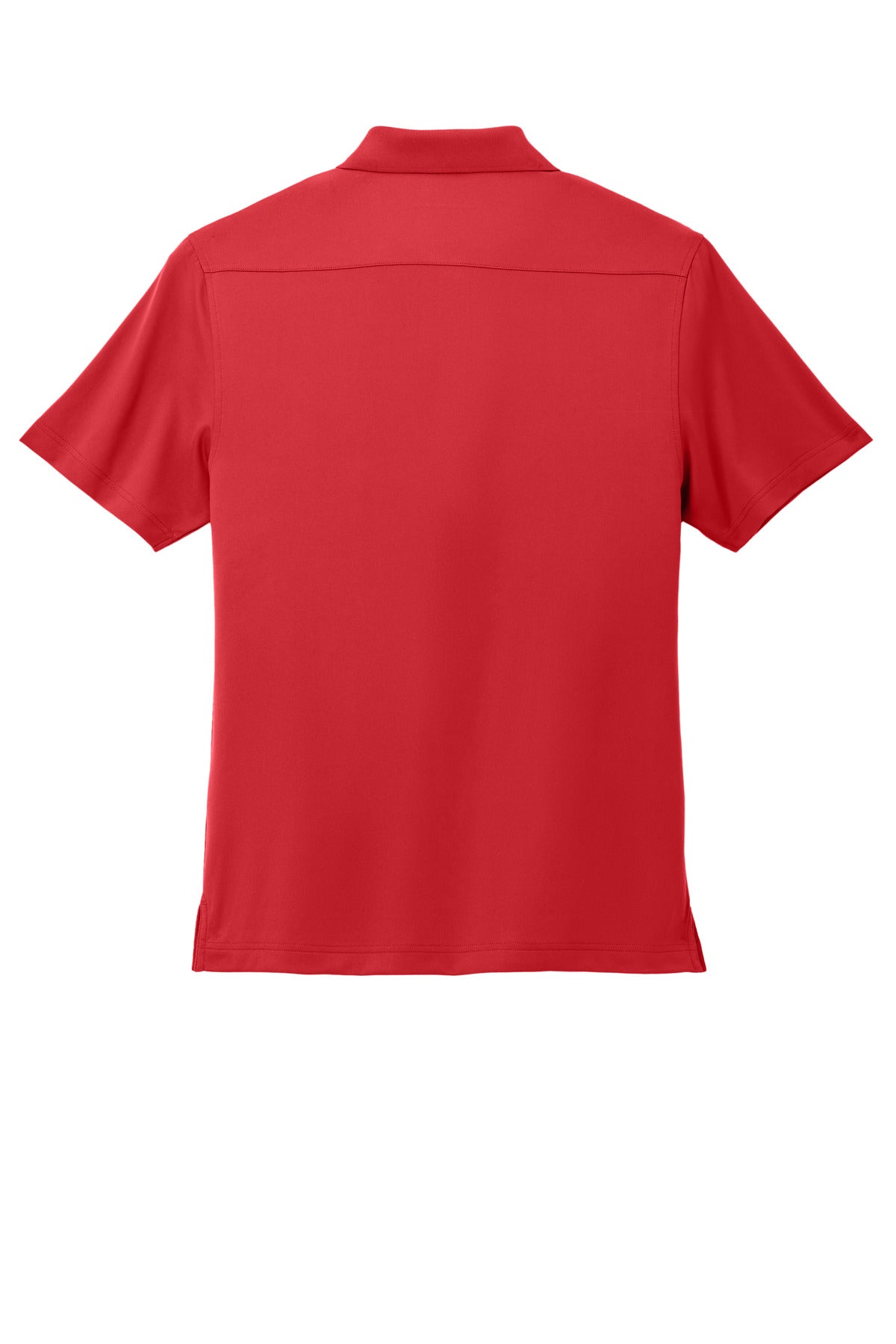 Rear View of EngineRed Port Authority City Stretch Flat Knit Polo K683