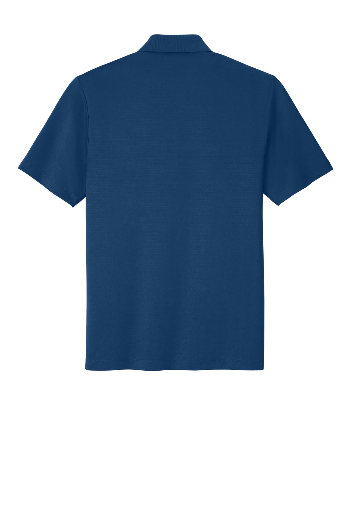 Rear View of Estate Blue Port Authority Eclipse Stretch Polo. K587