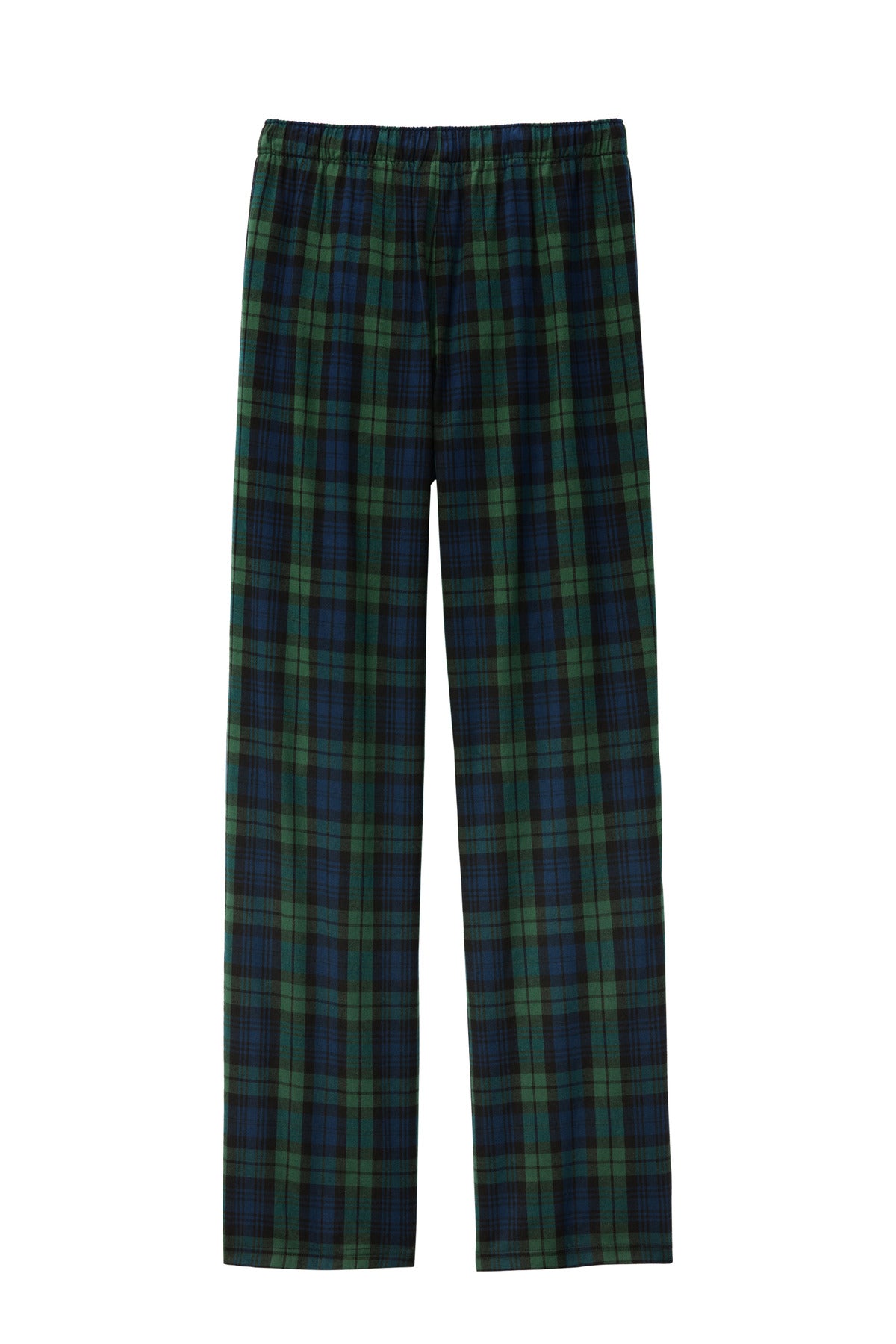 Rear View of FGn/TNvBWP District Flannel Plaid Pant. DT1800