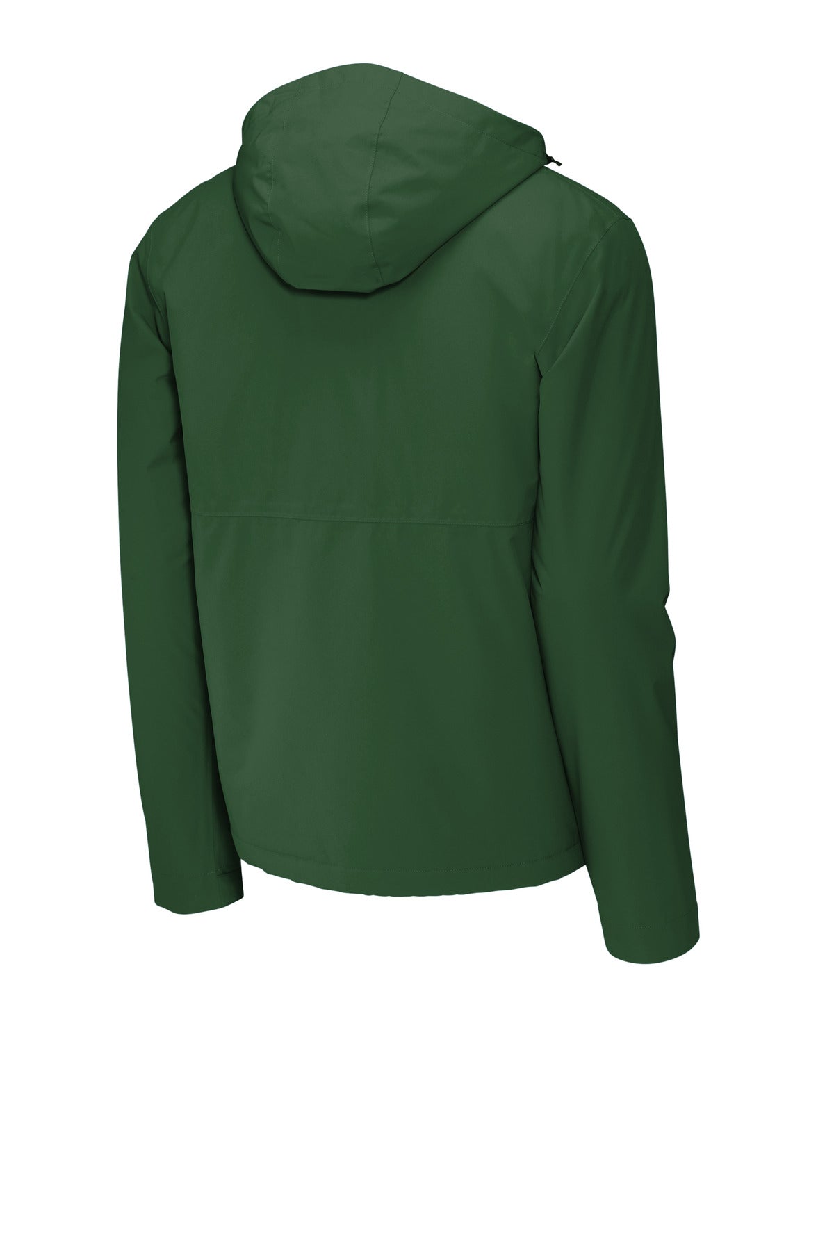 Rear View of ForestGrn Sport-Tek Waterproof Insulated Jacket JST56