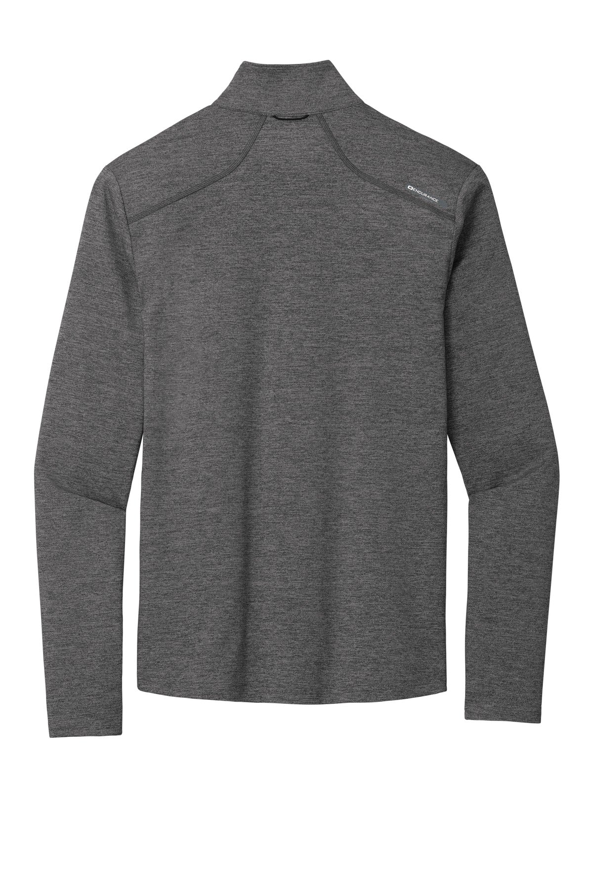 Rear View of Gear Grey Hthr OGIO Force 1/4-Zip OE341