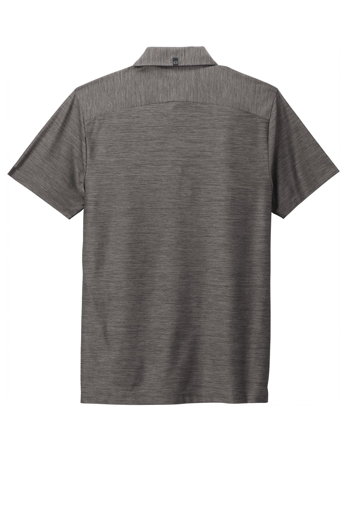 Rear View of Gear Grey OGIO Slate Polo. OG143