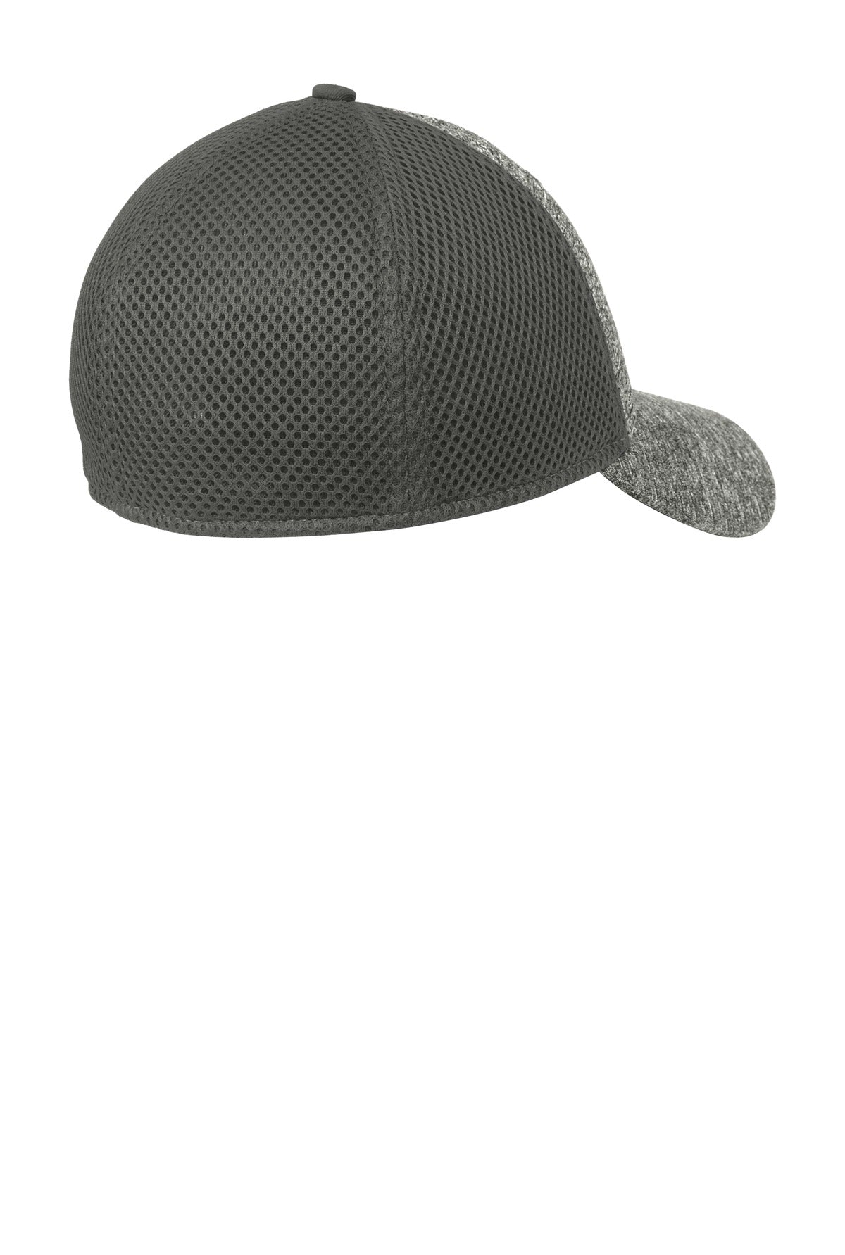 Rear View of Graphite/Sh He New Era Shadow Stretch Mesh Cap. NE702