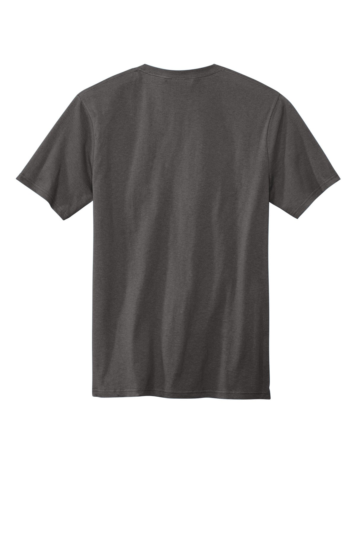 Rear View of GreySteel Volunteer Knitwear All-American Pocket Tee VL100P
