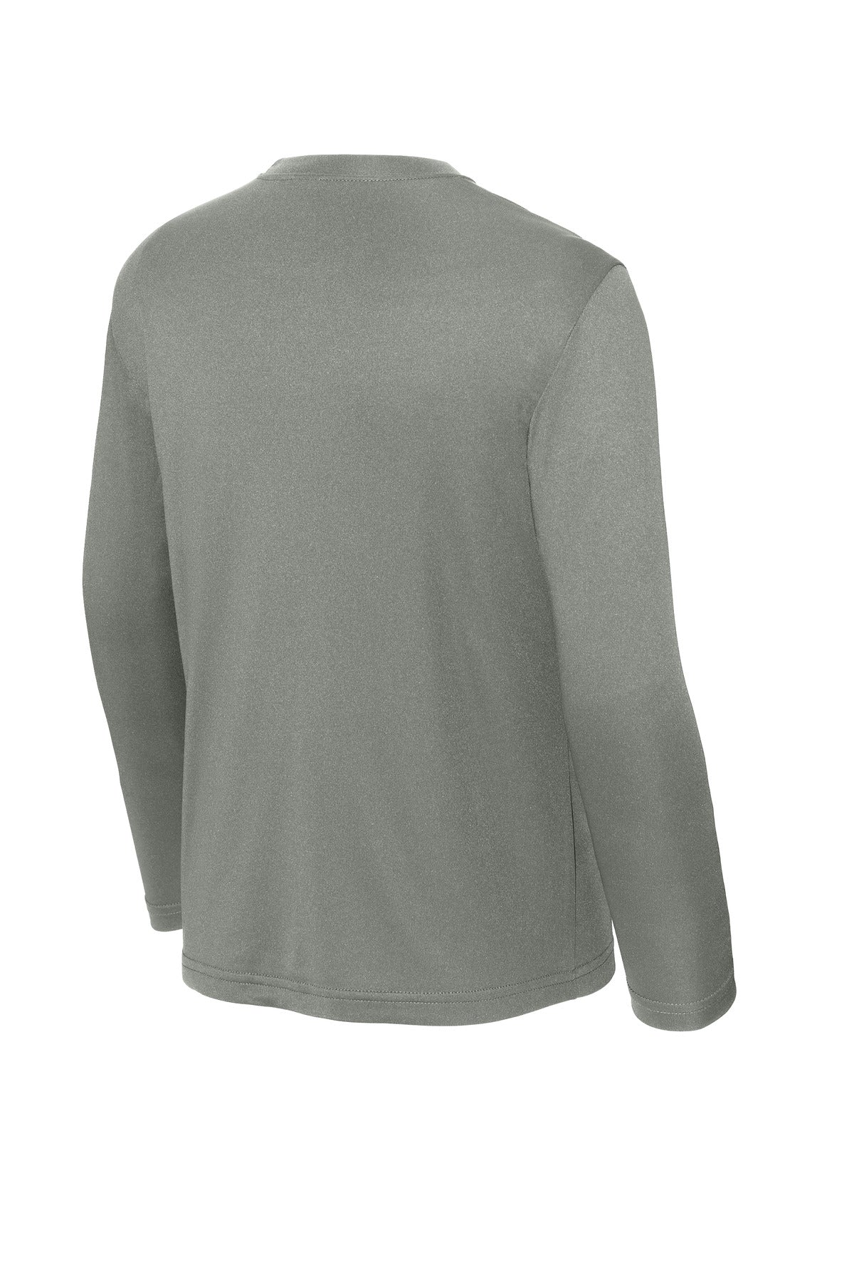 Rear View of GyConcrete Sport-Tek Youth Long Sleeve PosiCharge Competitor Tee. YST350LS