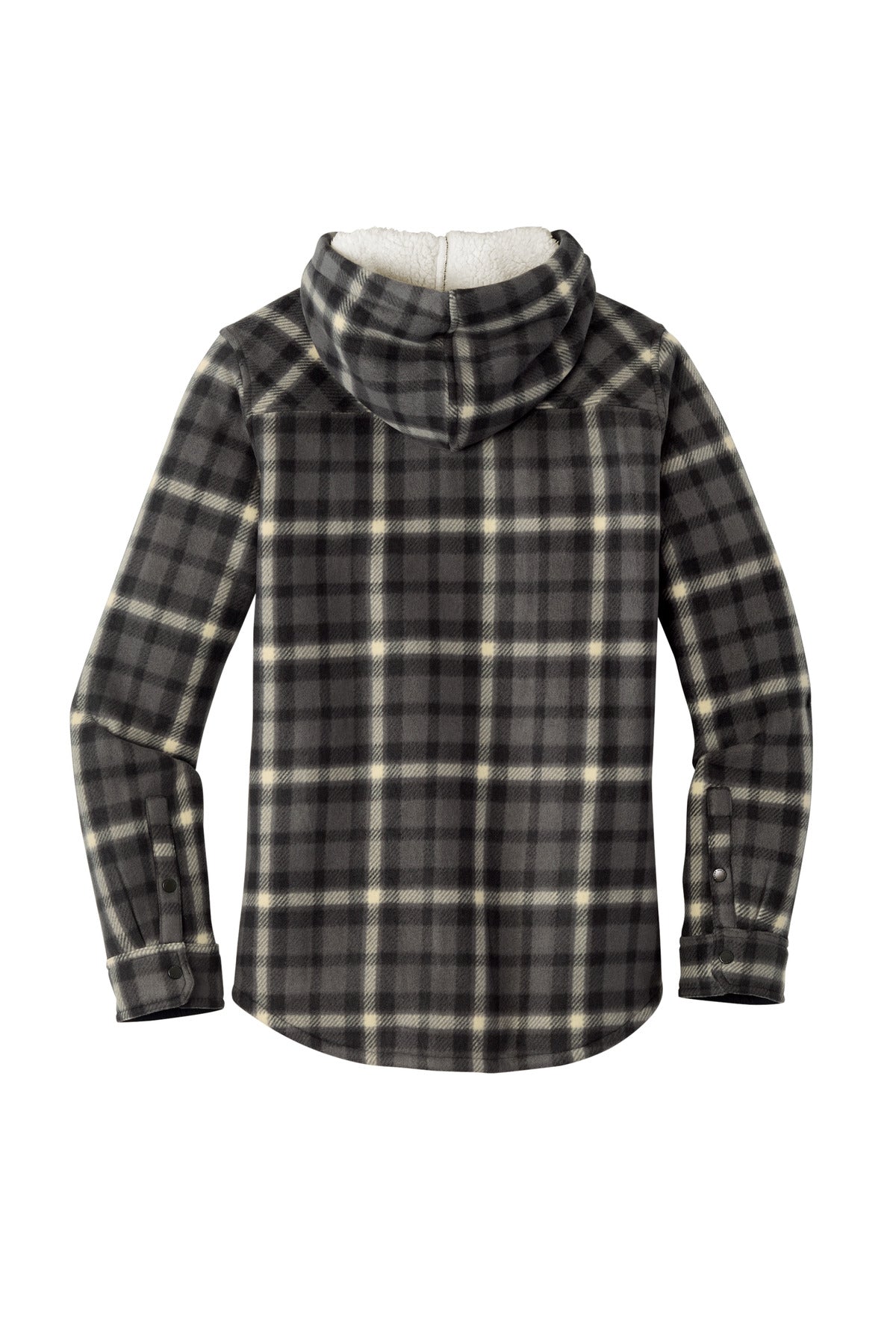 Rear View of GyStl/Bone Eddie Bauer Women's Woodland Shirt Jac EB229