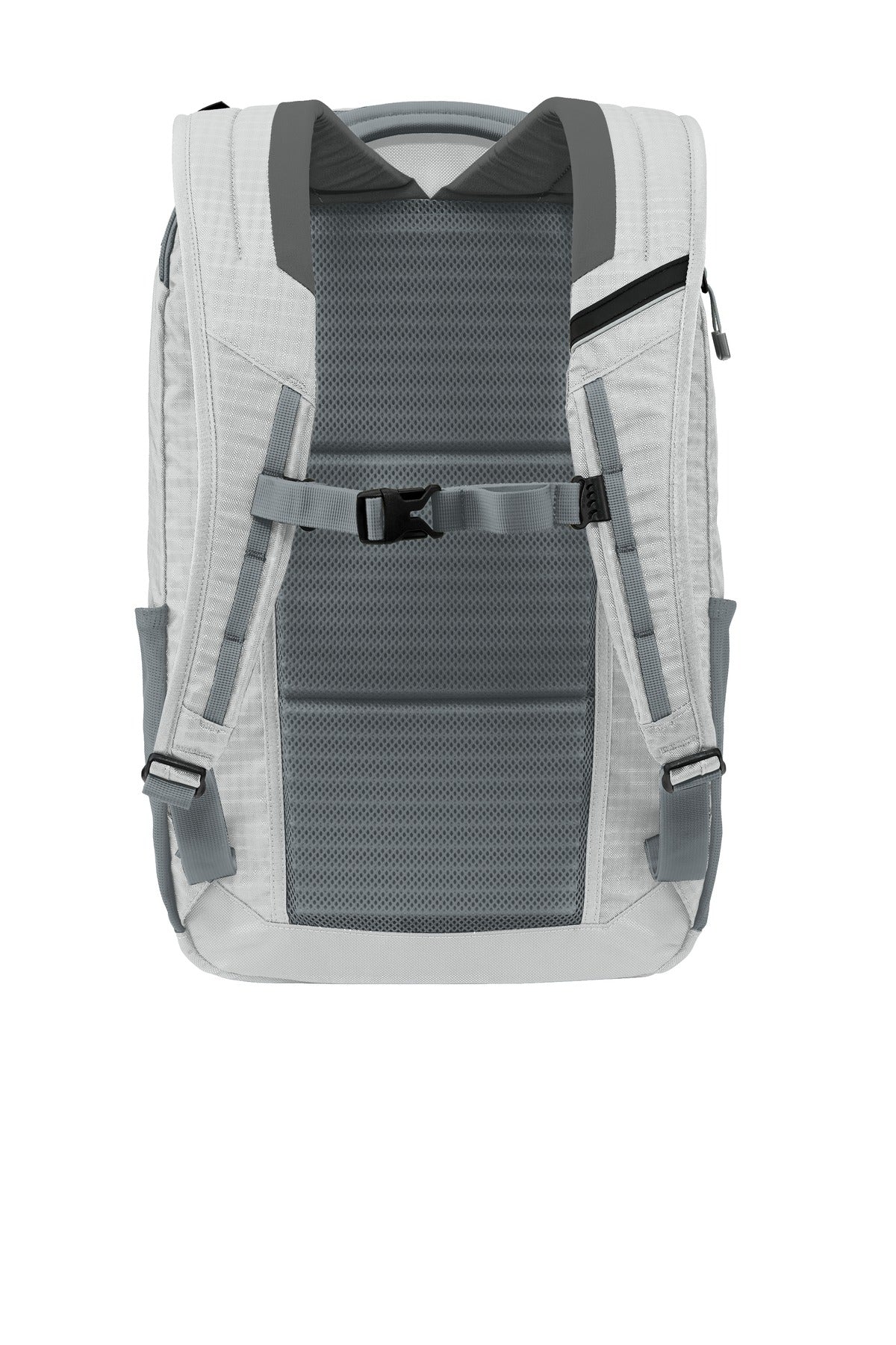 Rear View of Harbor Gry/Slv OGIO Shuttle Pack. 411094