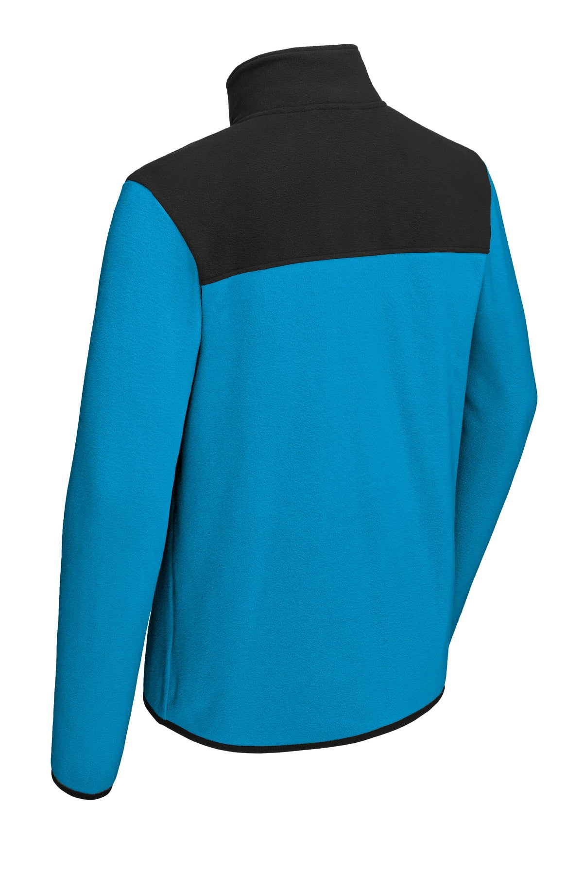 Rear View of HeroB/TNFB The North Face Glacier Full-Zip Fleece Jacket NF0A7V4J