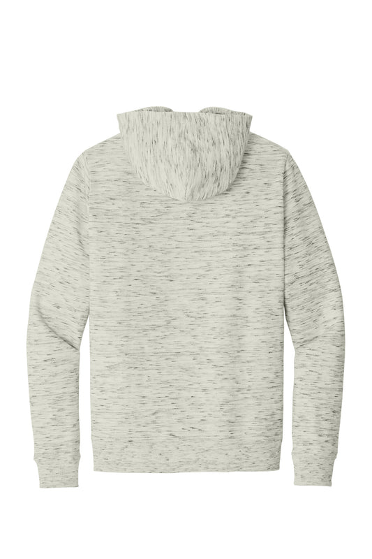 Rear View of HiRsGSpcDy LIMITED EDITION tentree Space Dye Fleece Classic Hoodie TTCM4413