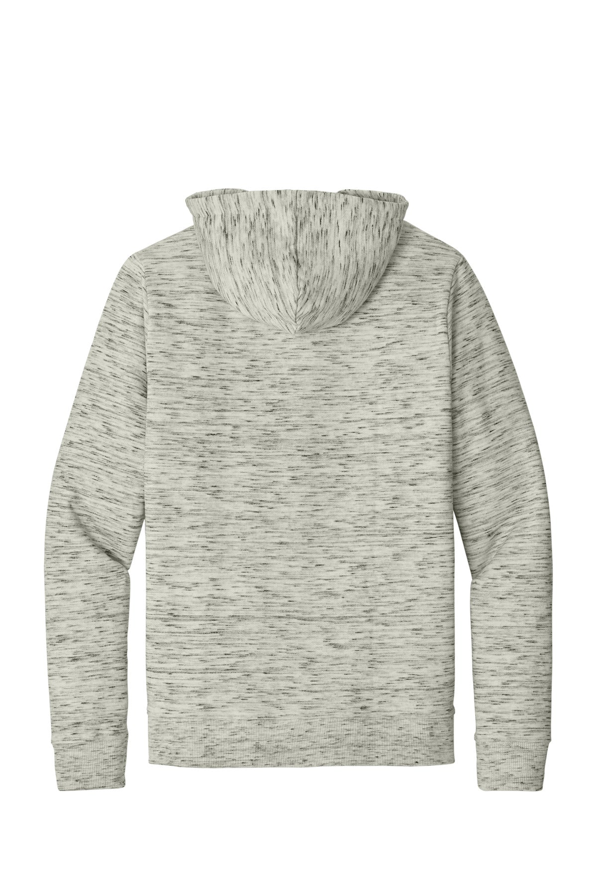 Rear View of HiRsGSpcDy tentree Space Dye Fleece Full-Zip Hoodie TTCM4414