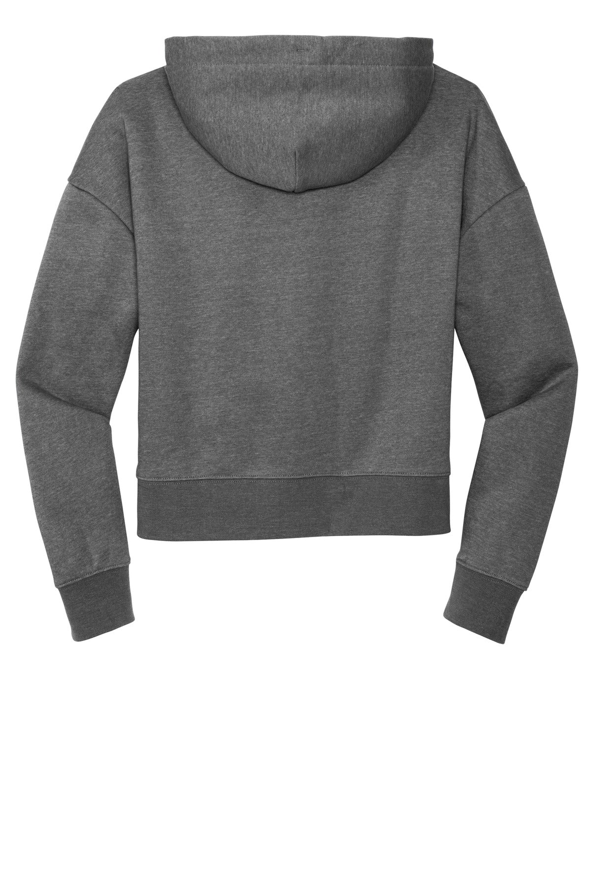 Rear View of HtdChar District Women's V.I.T. Fleece Hoodie DT6101