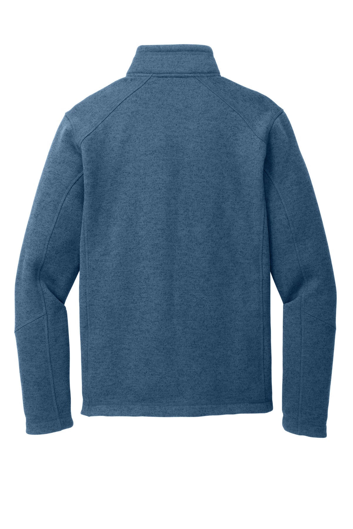 Rear View of InsigBlHtr Port Authority Arc Sweater Fleece 1/4-Zip F426