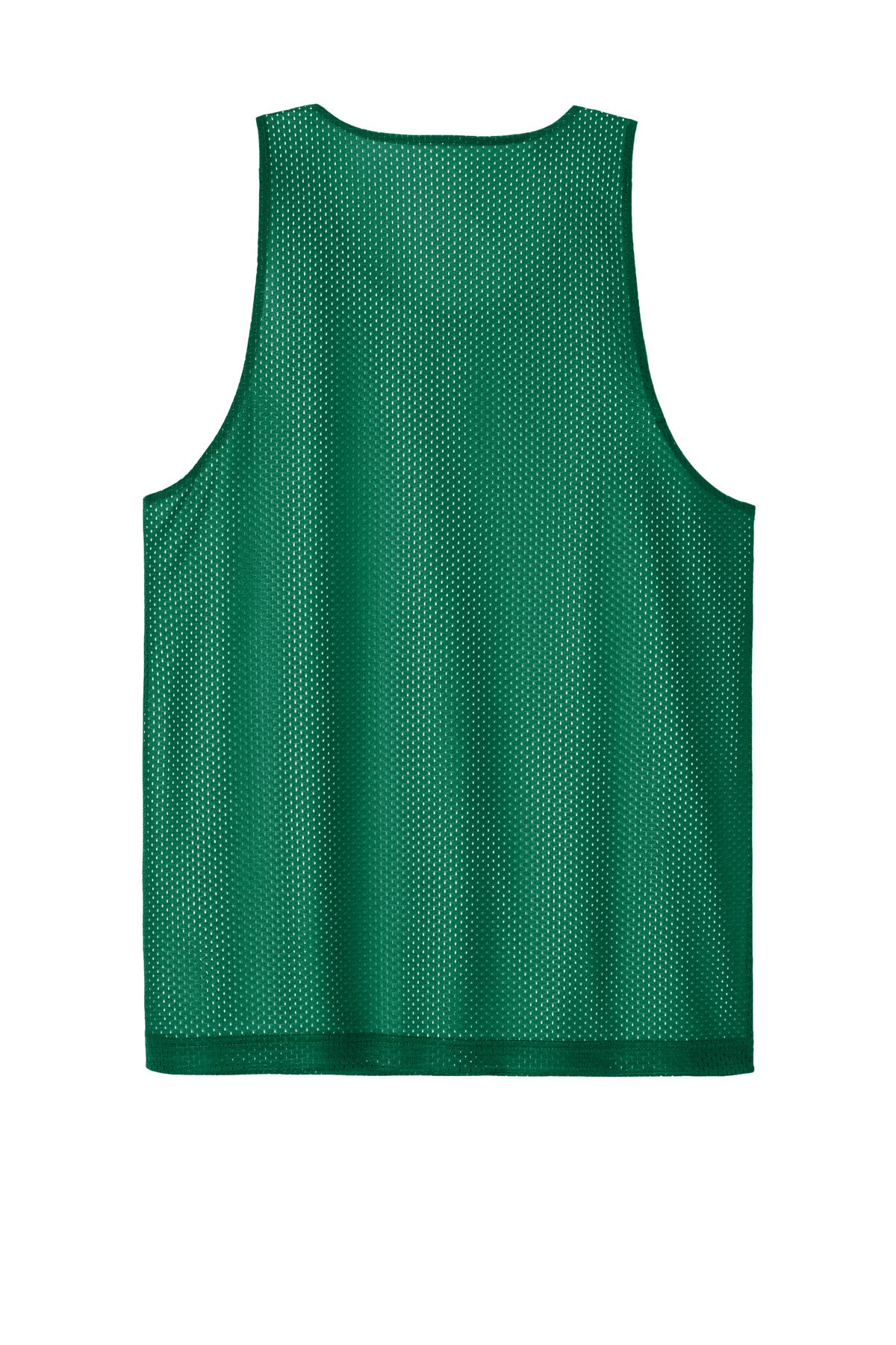 Rear View of KllyGr/Wht Sport-Tek PosiCharge Reversible Mesh Tank ST5000